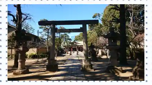品川神社の鳥居