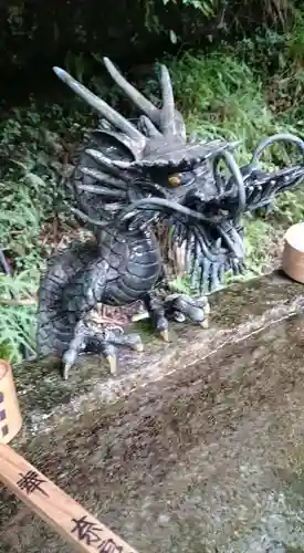 玉置神社の手水舎