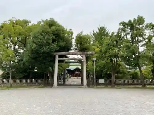 溝旗神社（肇國神社）の鳥居