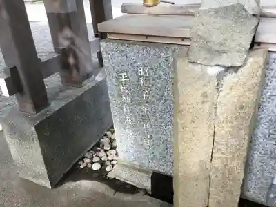 平塚神社の手水舎