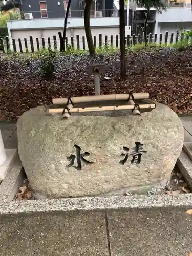 八田神明社の手水舎