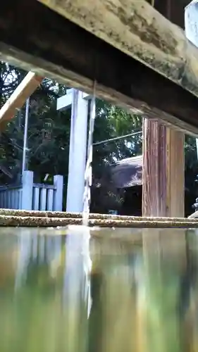玉敷神社の手水舎