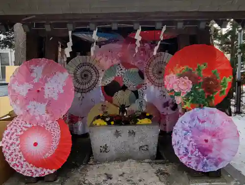 札幌諏訪神社の手水舎