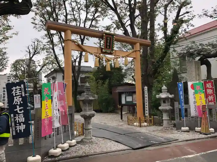蛇窪神社の鳥居