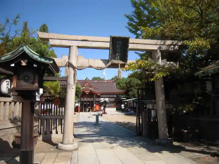 阿部野神社の鳥居