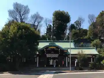 白金氷川神社の本殿・本堂