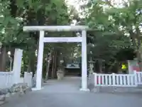 阿伎留神社の鳥居
