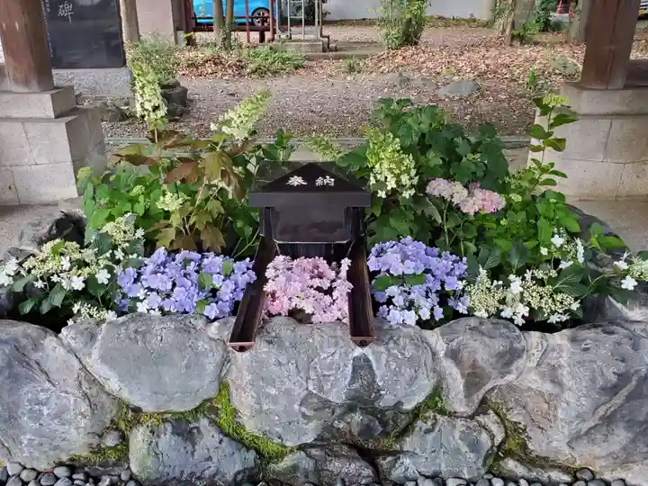滋賀県護国神社の手水舎