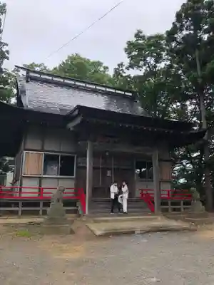 飯詰八幡宮の本殿・本堂