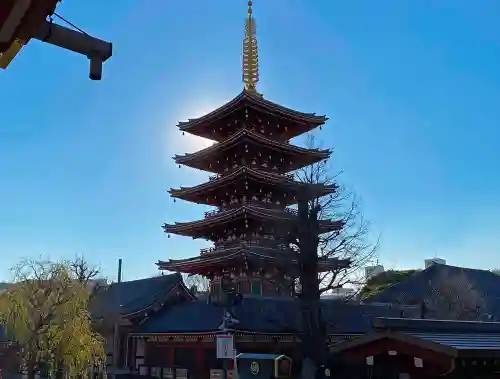 浅草寺の塔