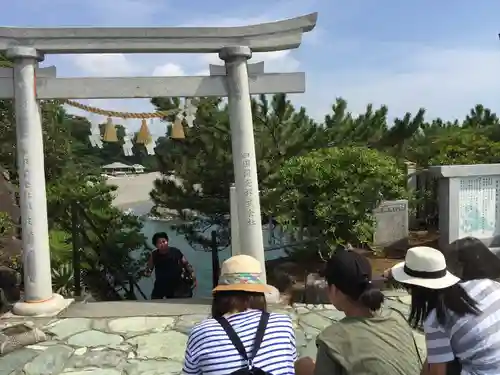 海津見神社（桂浜龍王宮）の鳥居