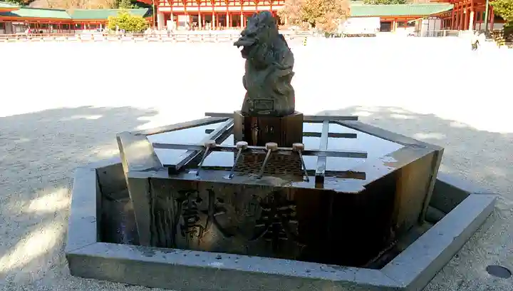 平安神宮の手水舎
