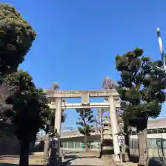 赤羽八幡神社の鳥居