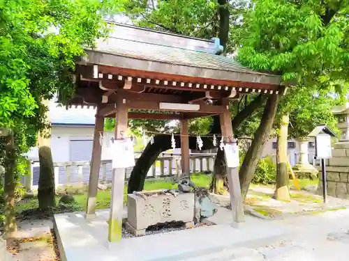 八劔社（木田八劔社）の手水舎