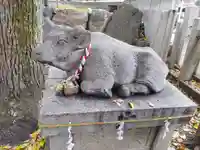 八幡社(児子八幡社)の狛犬