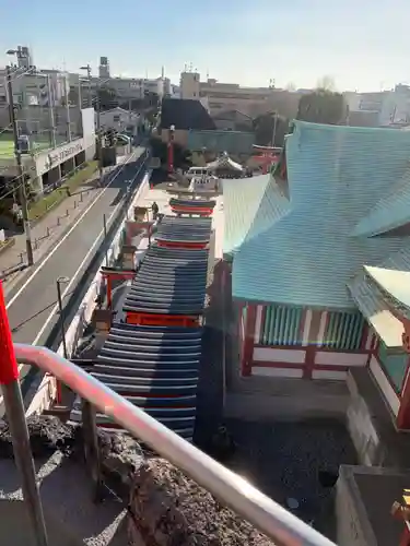 東京羽田 穴守稲荷神社の景色