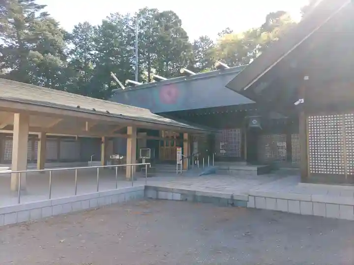 石川護國神社の本殿・本堂