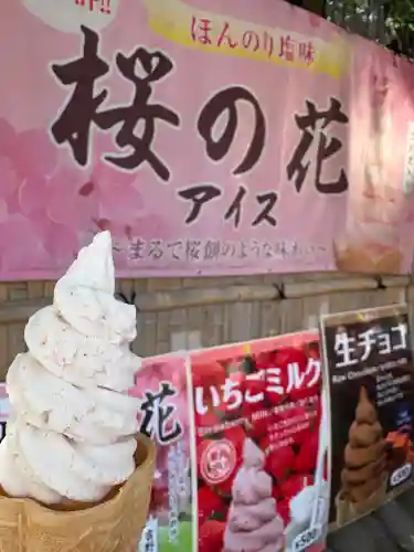 寛永寺不忍池弁天堂の食事