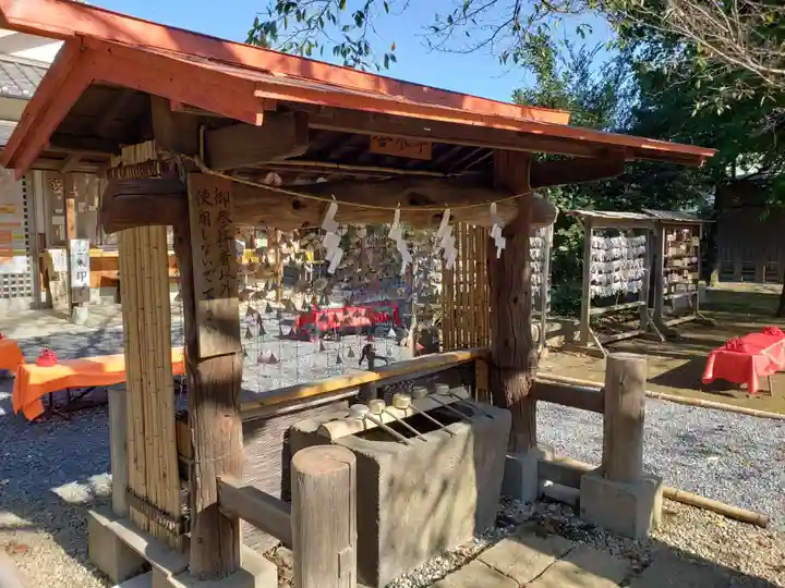 鶴峯八幡宮の手水舎