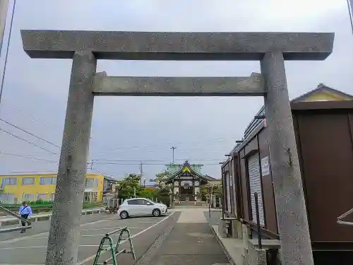 神明社（佐古木神明社）の鳥居