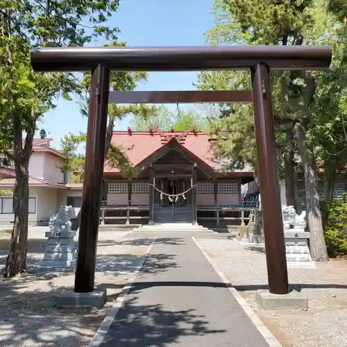 上磯八幡宮の鳥居