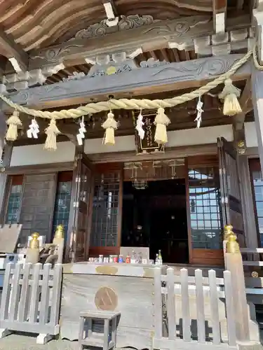 龍口明神社の本殿・本堂