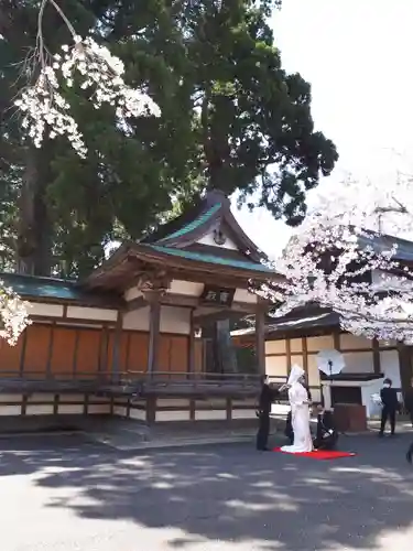 志波彦神社・鹽竈神社の結婚式