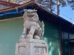 大更八坂神社の狛犬