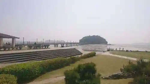 八百富神社の周辺