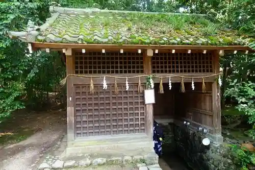 宇治上神社の手水舎