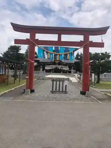 美瑛神社の鳥居