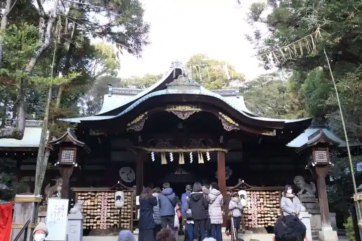 岡崎神社の本殿・本堂