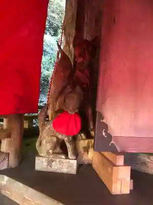 玉置神社の狛犬