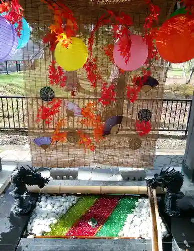 美幌神社の手水