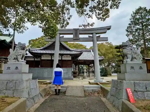 豊浜八幡神社の鳥居