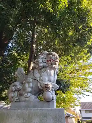 八幡神社の狛犬