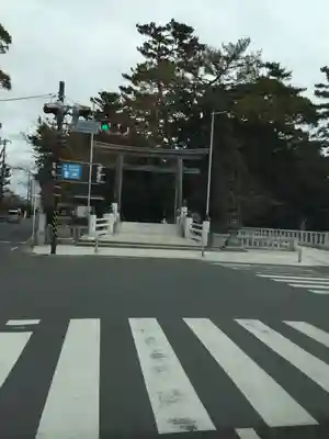寒川神社の鳥居