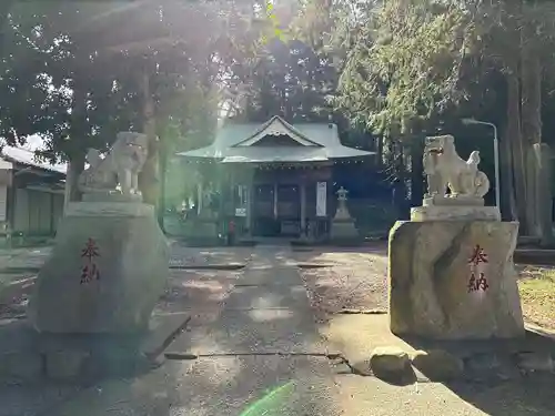熊野神社の狛犬