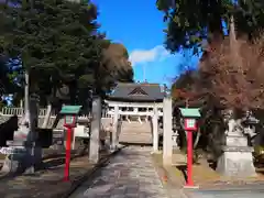 下野國一社八幡宮の鳥居