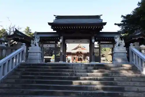 白鷺神社の山門・神門