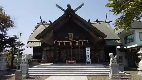 白老八幡神社の本殿・本堂