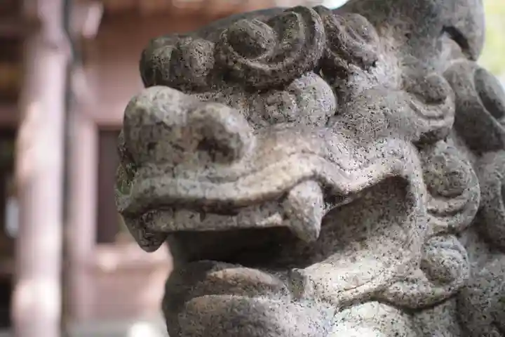 刺田比古神社の狛犬