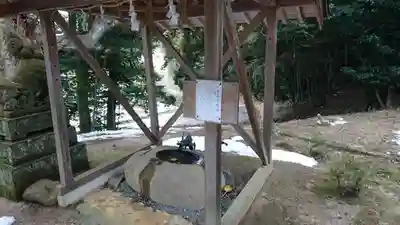 諏訪神社の手水舎