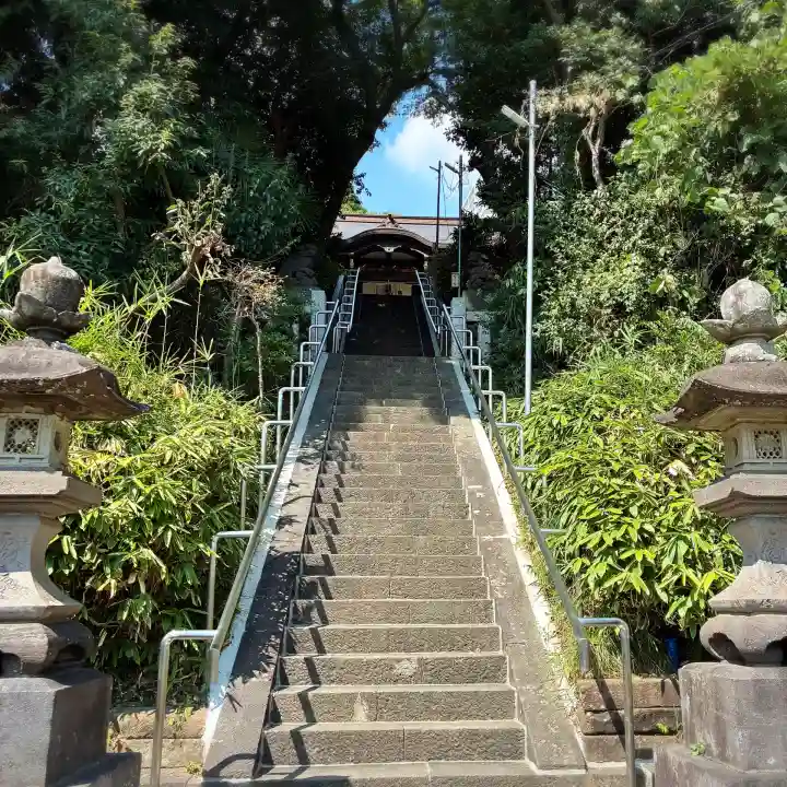 白旗神社(品濃白旗神社)(神奈川県)