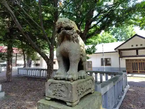 妹背牛神社の狛犬