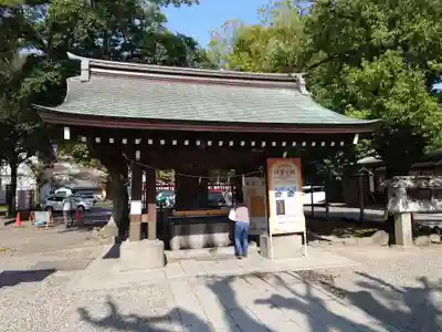真清田神社の手水舎