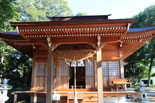 阿久津「田村神社」（郡山市阿久津町）旧社名：伊豆箱根三嶋三社の本殿・本堂