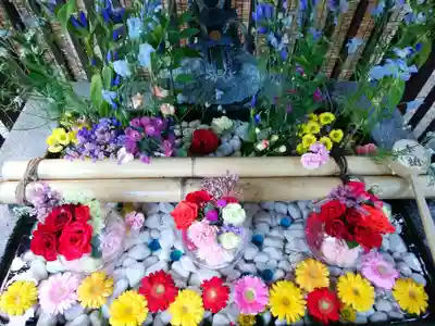 豊平神社の手水舎