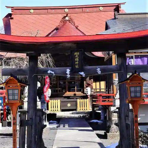 大鏑神社の鳥居