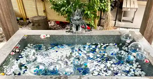 蛇窪神社の手水